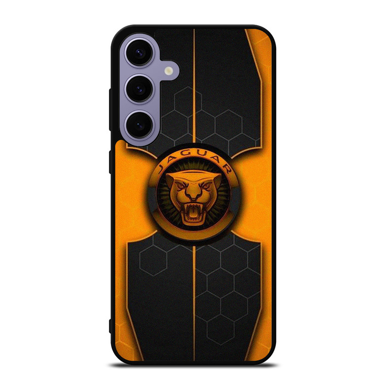 JAGUAR CAR METAL EMBLEM  Samsung Galaxy S24 Plus Case Cover