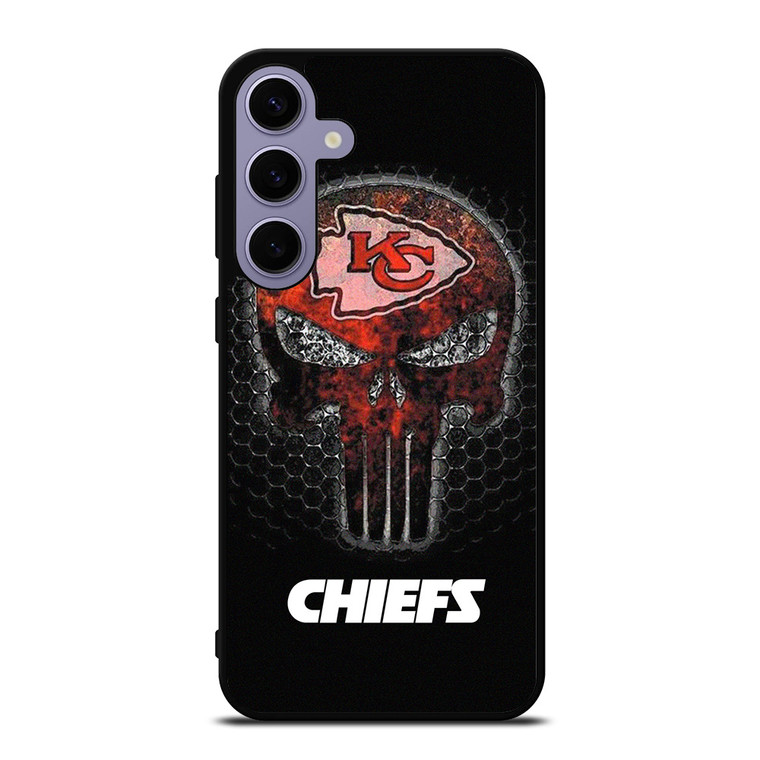 KANSAS CITY CHIEFS THE PUNISHER LOGO  Samsung Galaxy S24 Plus Case Cover