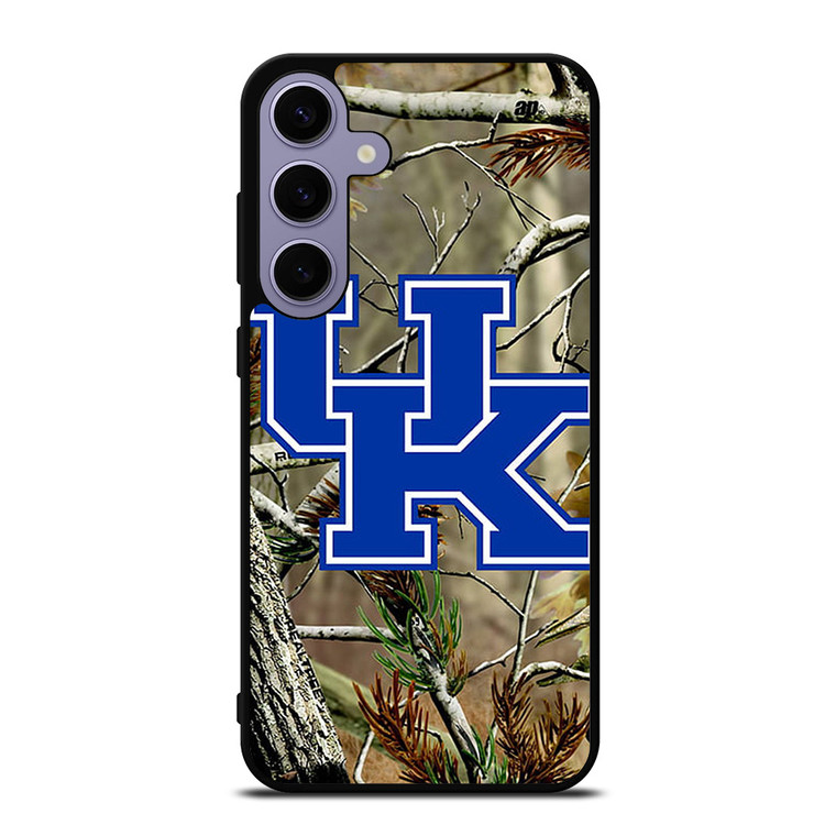 KENTUCKY WILDCATS UNIVERSITY CAMO LOGO  Samsung Galaxy S24 Plus Case Cover