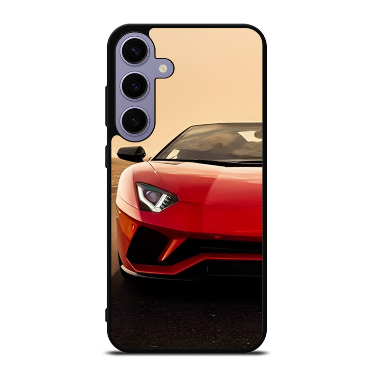 LAMBORGHINI AVENTADOR SUNSET  Samsung Galaxy S24 Plus Case Cover