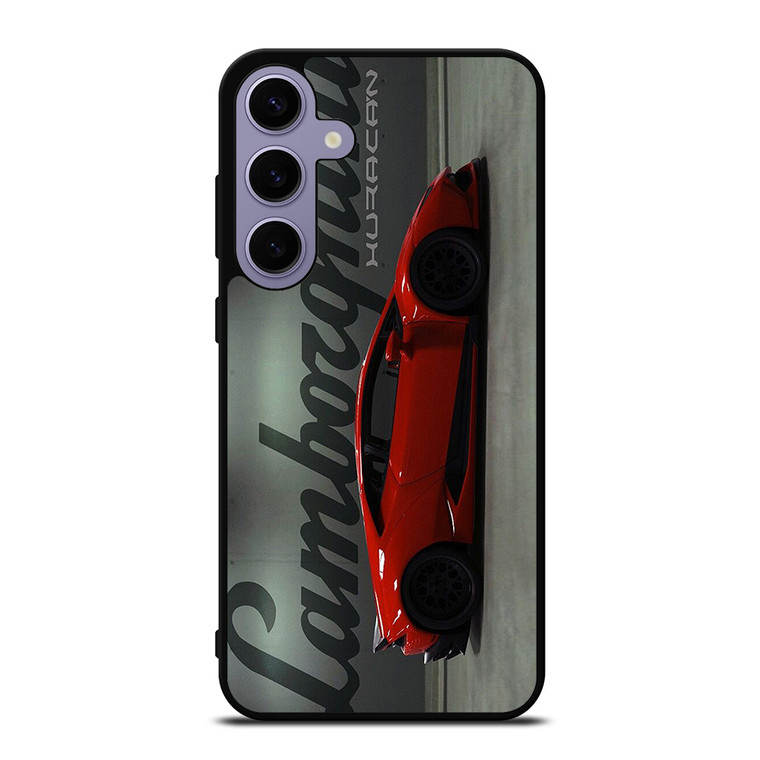 LAMBORGHINI HURACAN RED LOGO  Samsung Galaxy S24 Plus Case Cover