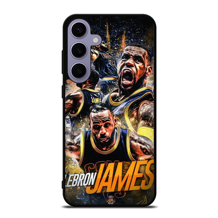 LEBRON JAMES CELEVELAND CAVALIERS POSTER  Samsung Galaxy S24 Plus Case Cover