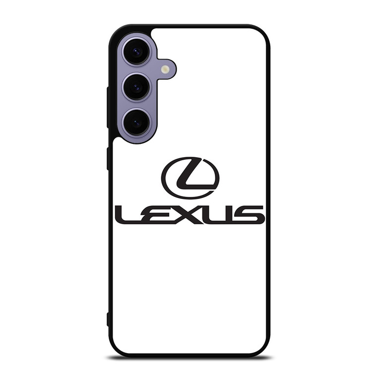 LEXUS WHITE LOGO  Samsung Galaxy S24 Plus Case Cover