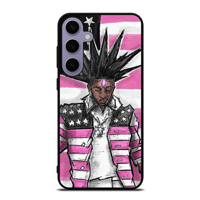 LIL UZI VERT RAPPER PINK TAPE  Samsung Galaxy S24 Plus Case Cover LIL UZI VERT RAPPER PINK TAPE  Samsung Galaxy S24 Plus Case Cover