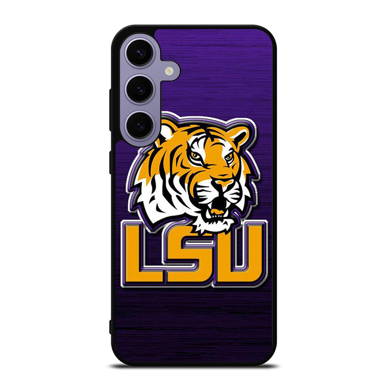 LSU TIGERS WOOD EMBLEM  Samsung Galaxy S24 Plus Case Cover
