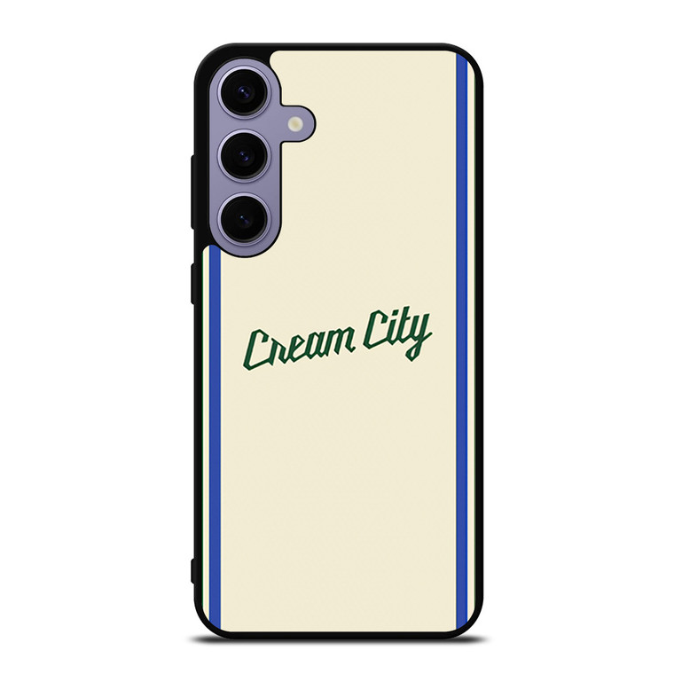 MILAUKEE BUCKS CREAM CITY BASKETBALL KIT  Samsung Galaxy S24 Plus Case Cover
