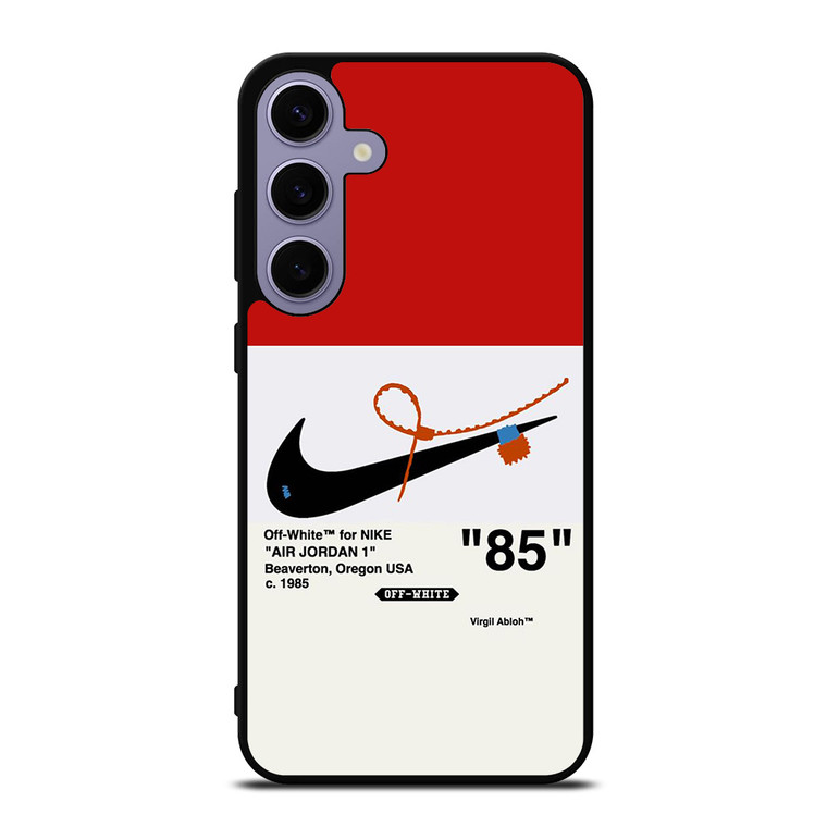 NIKE AIR JORDAN 1OFF WHITE RED  Samsung Galaxy S24 Plus Case Cover