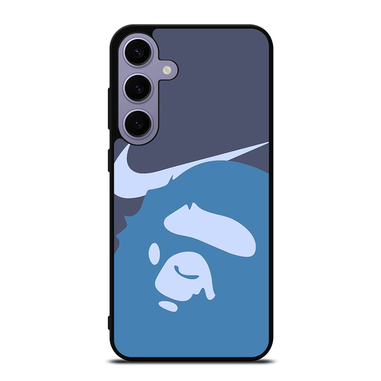 NIKE X BAPE BLUE LOGO  Samsung Galaxy S24 Plus Case Cover