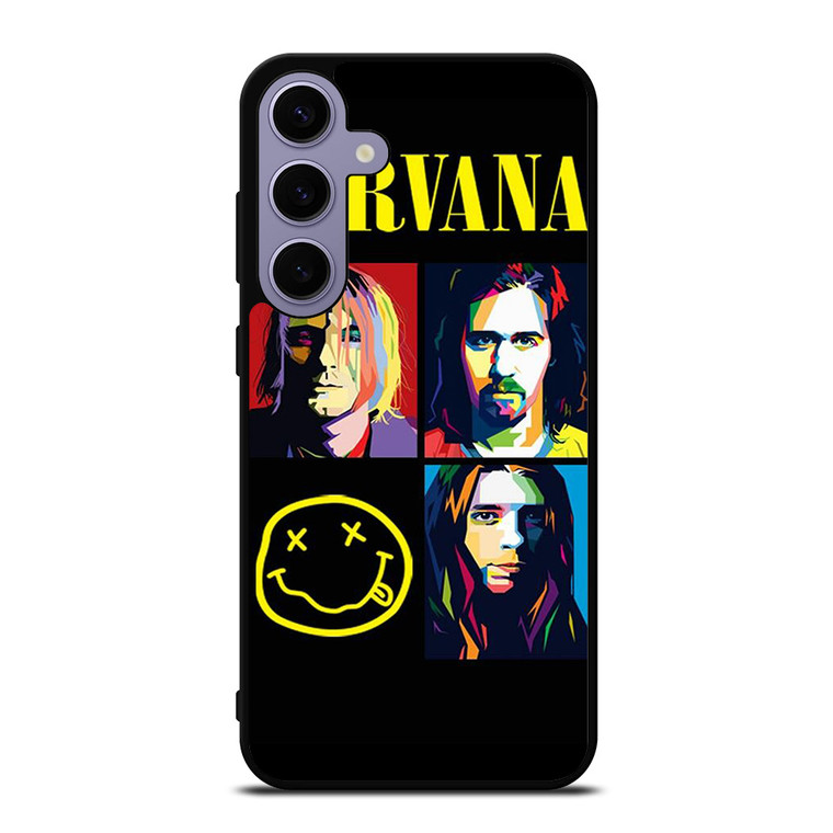 NIRVANA ROCK BAND WPAP  Samsung Galaxy S24 Plus Case Cover