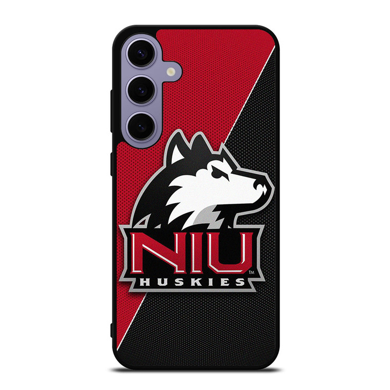 NIU NORTH ILLINOIS HUSKIES CARBON LOGO  Samsung Galaxy S24 Plus Case Cover NIU NORTH ILLINOIS HUSKIES CARBON LOGO  Samsung Galaxy S24 Plus Case Cover