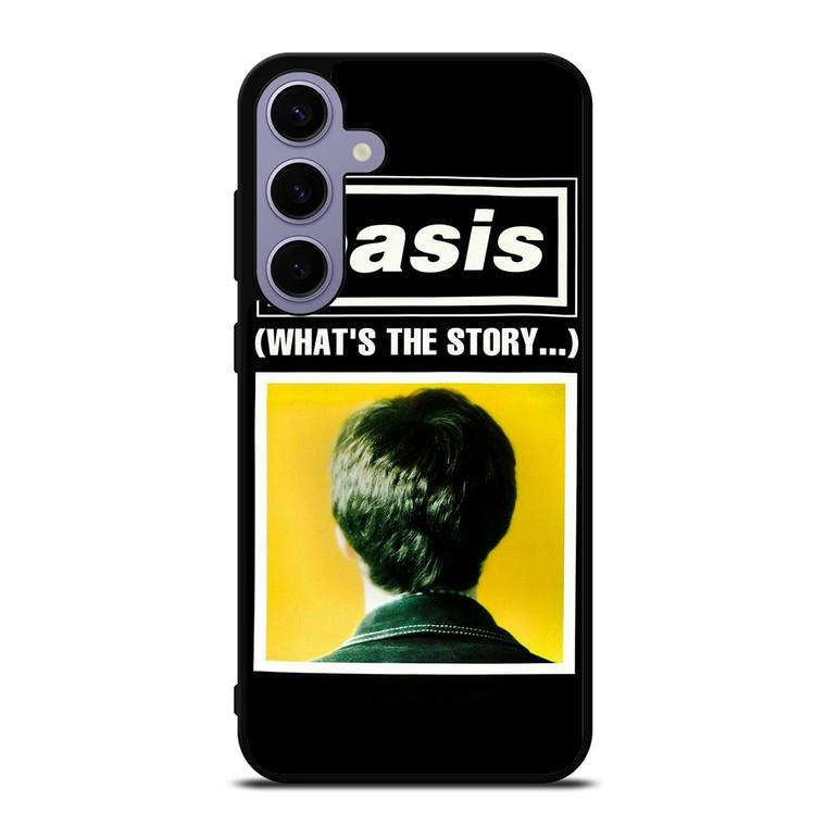 OASIS WHATS THE STORY  Samsung Galaxy S24 Plus Case Cover OASIS WHATS THE STORY  Samsung Galaxy S24 Plus Case Cover