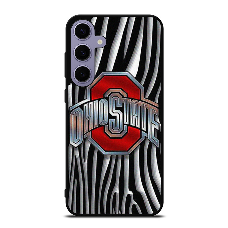 OHIO STATE FOOTBALL METAL ABSTRACT LOGO  Samsung Galaxy S24 Plus Case Cover OHIO STATE FOOTBALL METAL ABSTRACT LOGO  Samsung Galaxy S24 Plus Case Cover