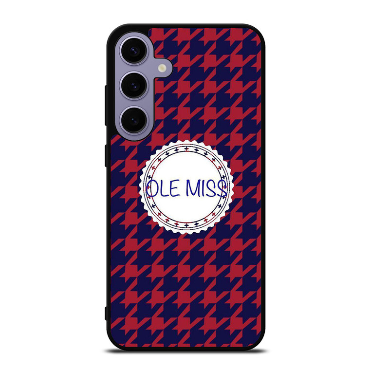 OLE MISS REBELS FOOTBALL PATTERN  Samsung Galaxy S24 Plus Case Cover