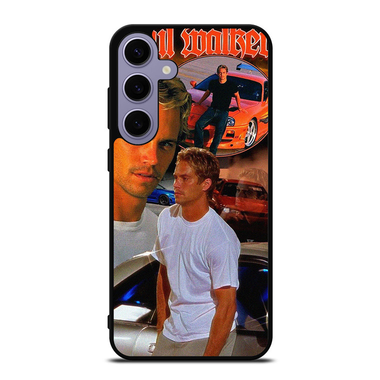 PAUL WALKER FAST AND FURIOUS COLLAGE  Samsung Galaxy S24 Plus Case Cover