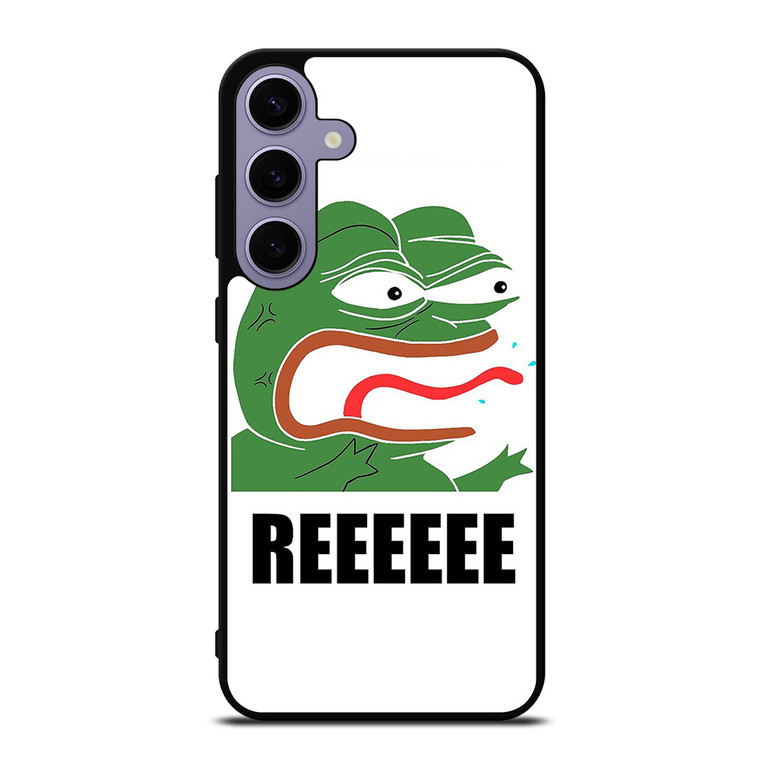 PEPE THE FROG REEEE CARTOON  Samsung Galaxy S24 Plus Case Cover