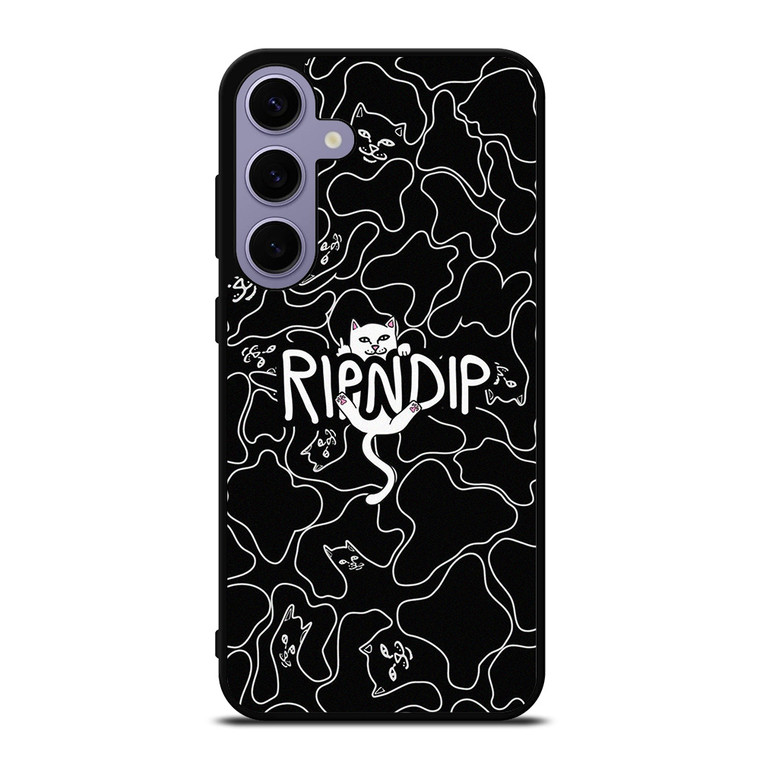RIPNDIP BLACK DOODLE LOGO  Samsung Galaxy S24 Plus Case Cover