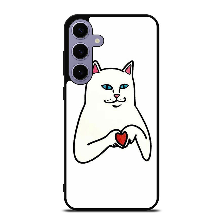 RIPNDIP CAT LOVE SIGN  Samsung Galaxy S24 Plus Case Cover