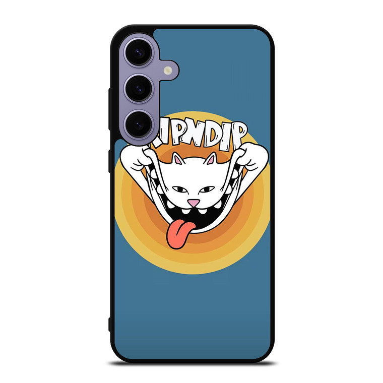 RIPNDIP THE CAT CARTOON  Samsung Galaxy S24 Plus Case Cover