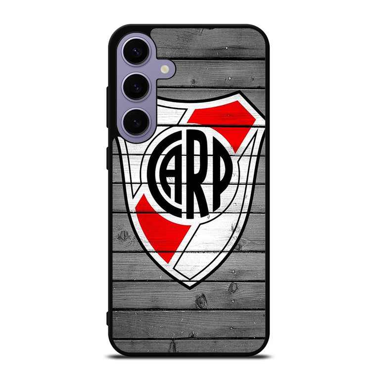 RIVER PLATE FOOTBALL WOOD LOGO  Samsung Galaxy S24 Plus Case Cover RIVER PLATE FOOTBALL WOOD LOGO  Samsung Galaxy S24 Plus Case Cover