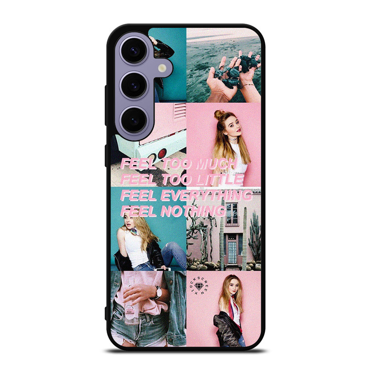 SABRINA CARPENTER FEEL COLLAGE  Samsung Galaxy S24 Plus Case Cover