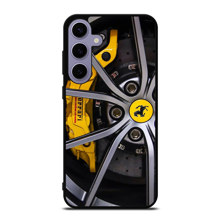 SCUDERIA FERRARI CAR WHEEL  Samsung Galaxy S24 Plus Case Cover