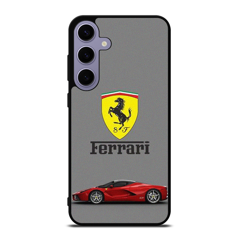 SCUDERIA FERRARI LOGO SUPER CAR RED  Samsung Galaxy S24 Plus Case Cover SCUDERIA FERRARI LOGO SUPER CAR RED  Samsung Galaxy S24 Plus Case Cover