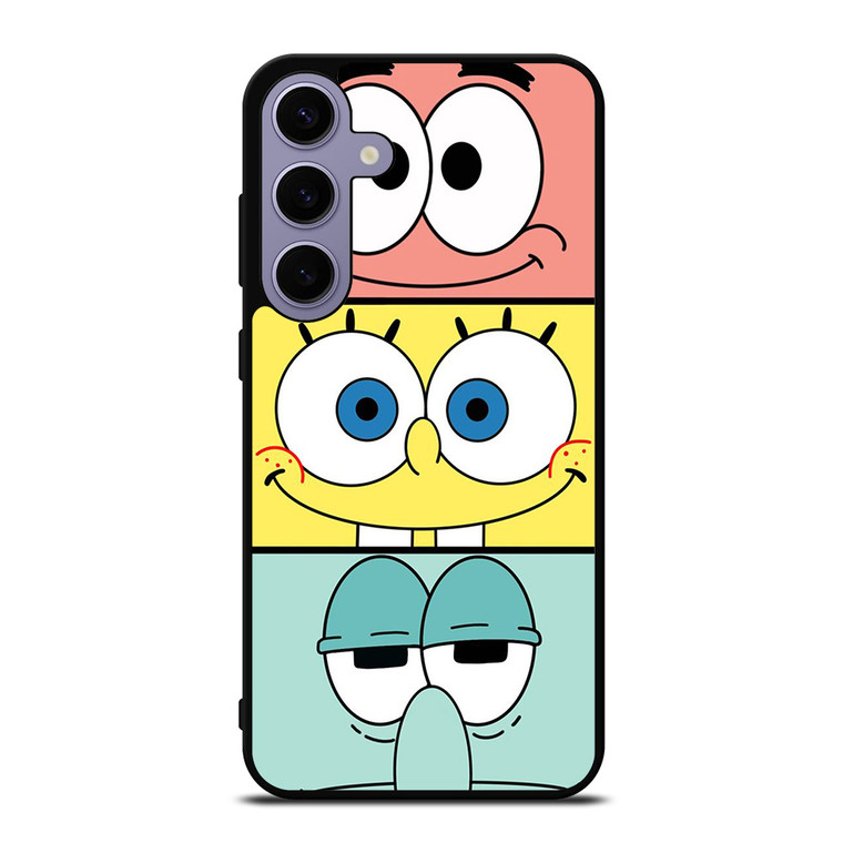 SPONGEBOB PATRICK SQUIDWARD CARTOON  Samsung Galaxy S24 Plus Case Cover
