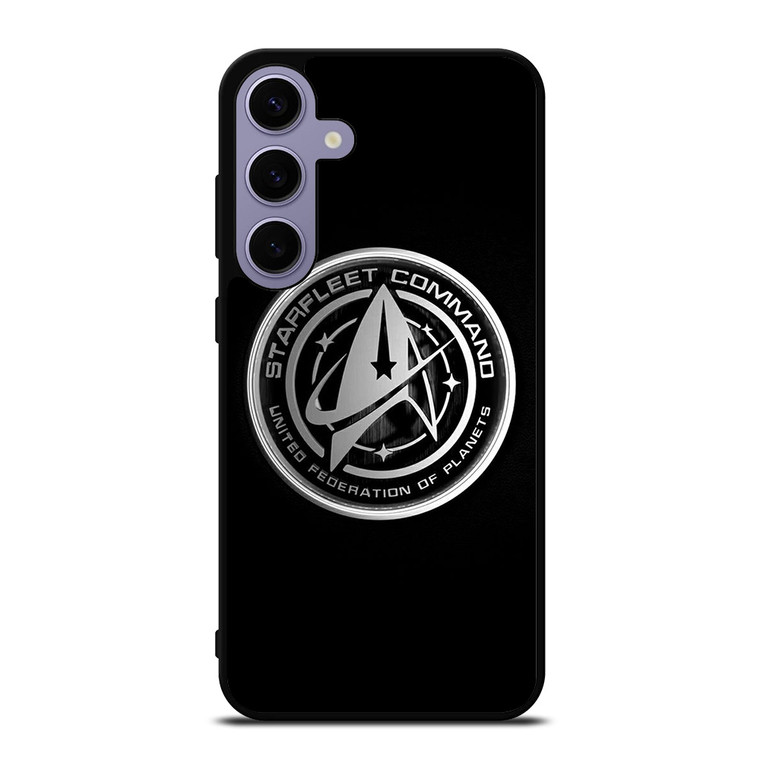STARFLEET COMMND METAL BADGE  Samsung Galaxy S24 Plus Case Cover