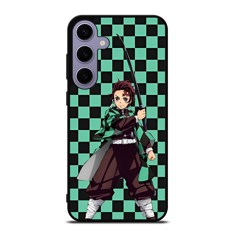 TANJIRO KAMADO DEMON SLAYER PATTERN  Samsung Galaxy S24 Plus Case Cover