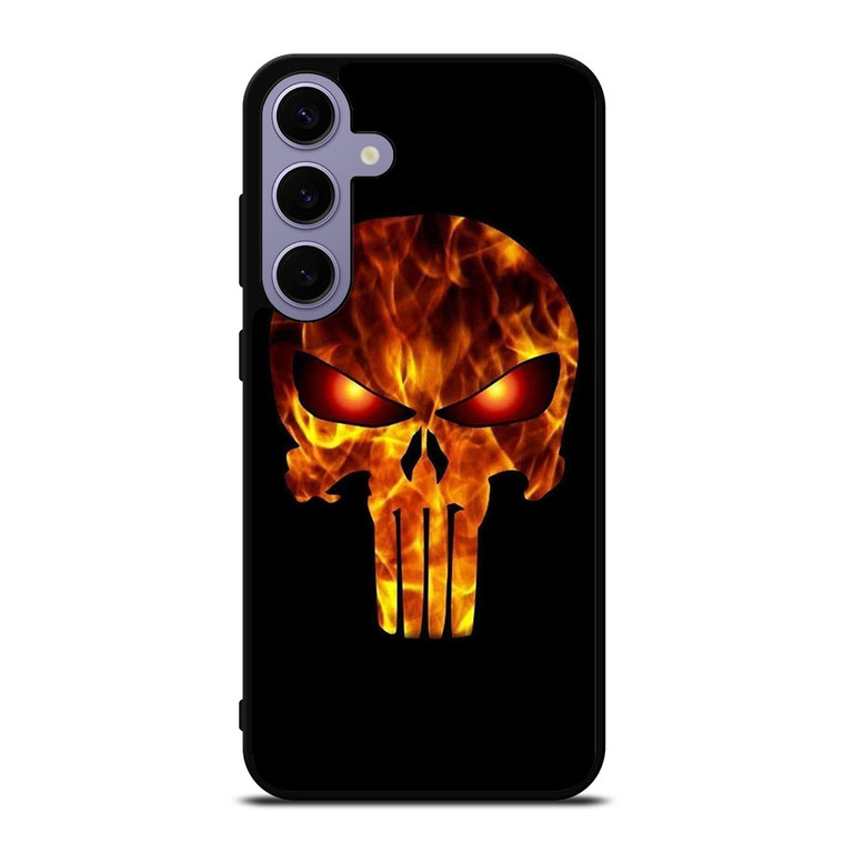 THE PUNISHER BURNED ICON  Samsung Galaxy S24 Plus Case Cover