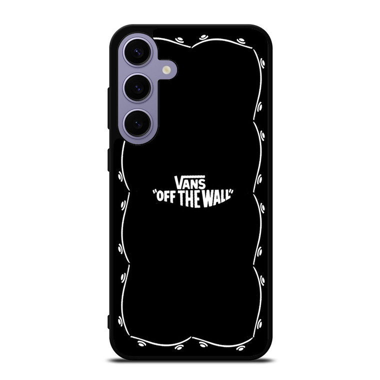 VANS OFF THE WALL SKATEBOARD FRAMED  Samsung Galaxy S24 Plus Case Cover