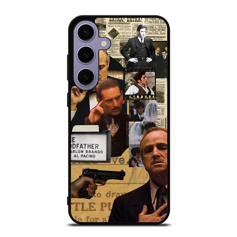 VITO CORLEONE THE GODFATHER COLLAGE  Samsung Galaxy S24 Plus Case Cover