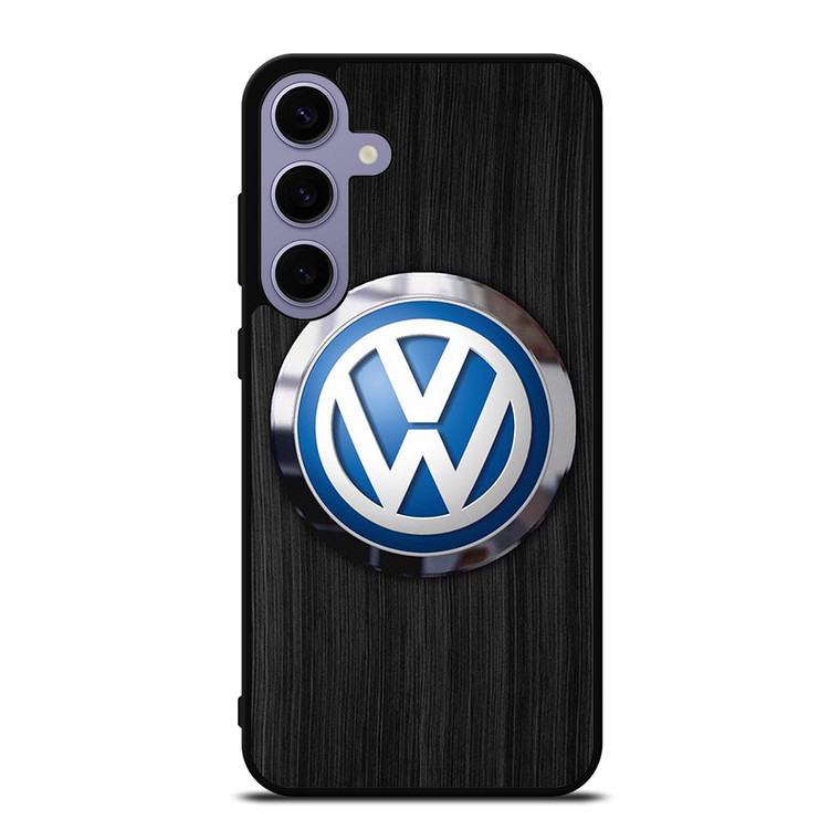 VOLKSWAGEN VW WOODEN EMBLEM  Samsung Galaxy S24 Plus Case Cover