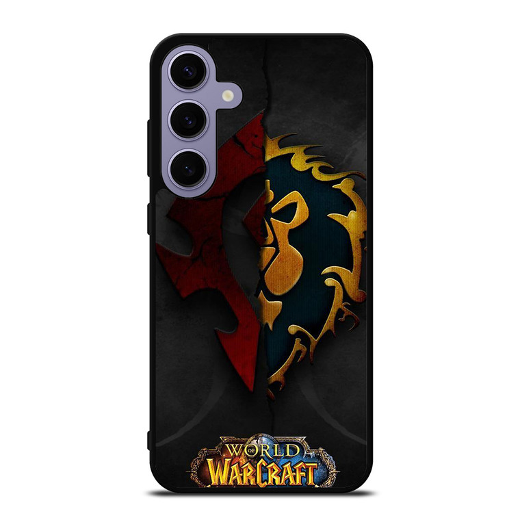 WORLD OF WARCRAFT HORDE ALLIANCE LOGO  Samsung Galaxy S24 Plus Case Cover