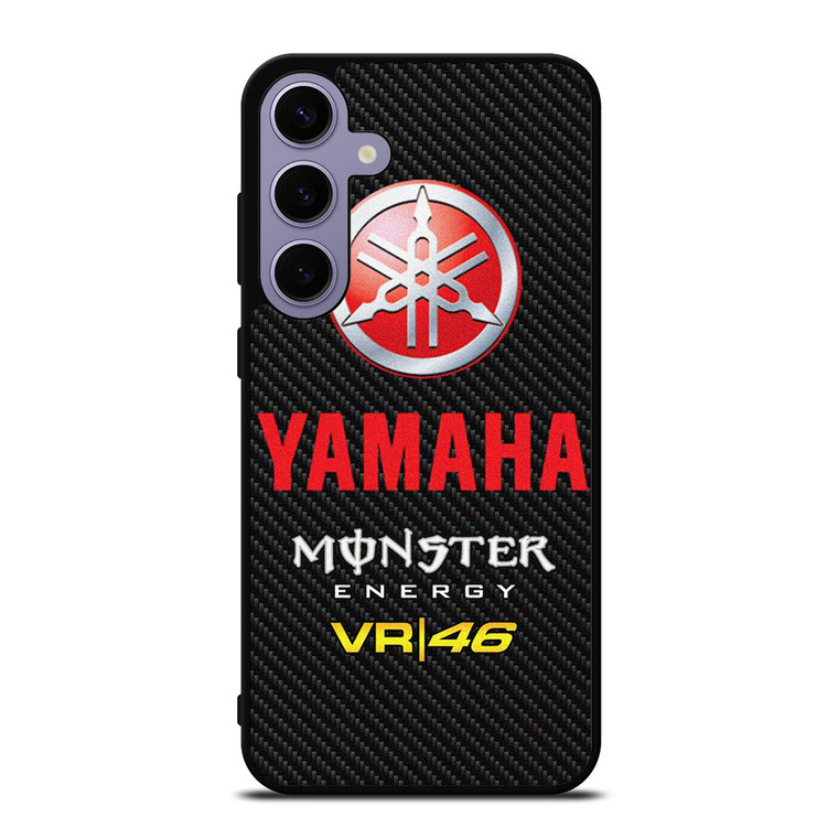 YAMAHA RACING VR46 CARBON LOGO  Samsung Galaxy S24 Plus Case Cover