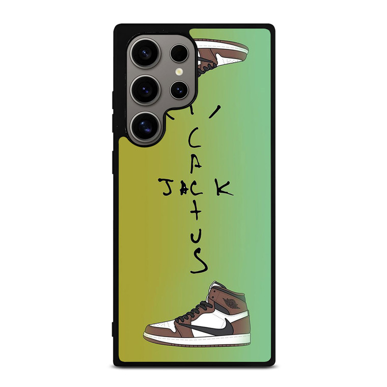 AIR JORDAN X TRAVIS SCOTT CACTUS JACK Samsung Galaxy S24 Ultra Case Cover AIR JORDAN X TRAVIS SCOTT CACTUS JACK Samsung Galaxy S24 Ultra Case Cover