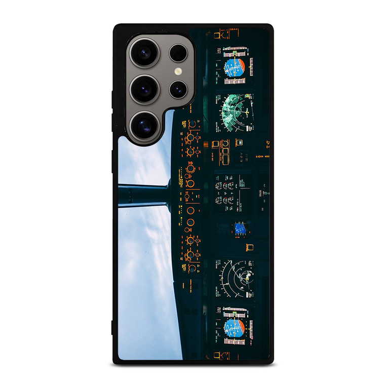 AIRBUS PLANE COCKPIT Samsung Galaxy S24 Ultra Case Cover AIRBUS PLANE COCKPIT Samsung Galaxy S24 Ultra Case Cover