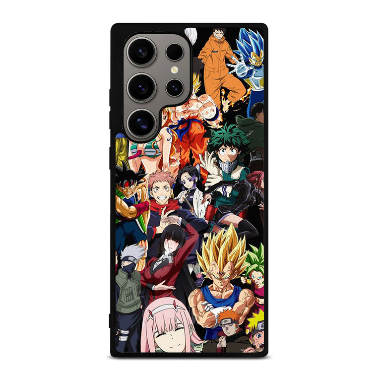 ANIME CARTOON CROSSOVER COLLAGE Samsung Galaxy S24 Ultra Case Cover