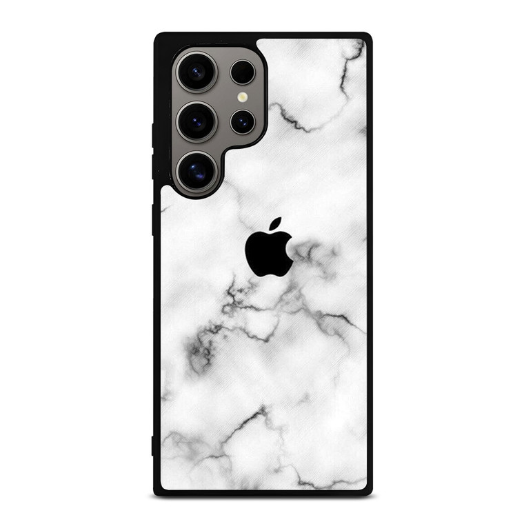 APPLE BLACK MARBLE Samsung Galaxy S24 Ultra Case Cover