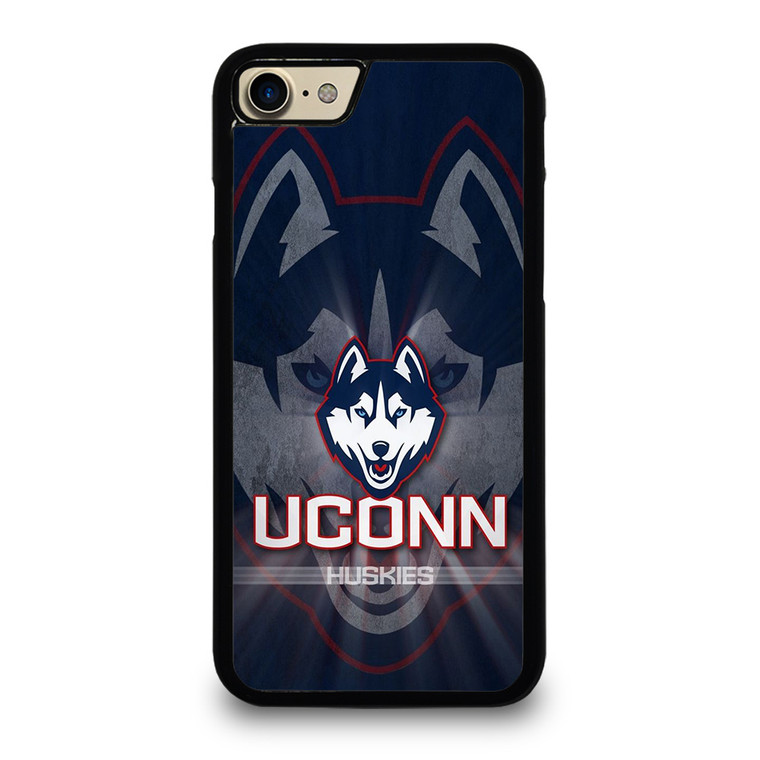 UCONN HUSKIES BASKETBALL METAL LOGO  iPhone 7 / 8 Case Cover UCONN HUSKIES BASKETBALL METAL LOGO  iPhone 7 / 8 Case Cover