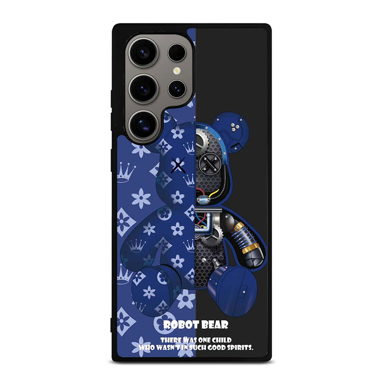 BEAR BRICK KAWS ROBOT BLUE Samsung Galaxy S24 Ultra Case Cover