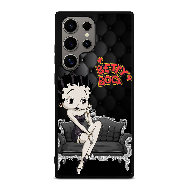 BETTY BOOP QUEEN BLACK Samsung Galaxy S24 Ultra Case Cover