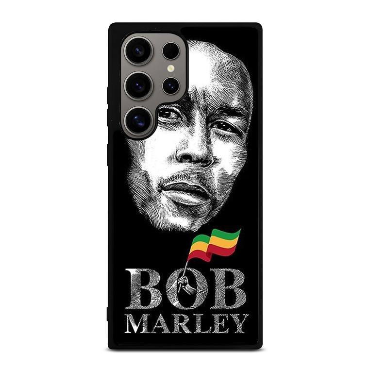 BOB MARLEY REGGAE SCRIBBLE Samsung Galaxy S24 Ultra Case Cover