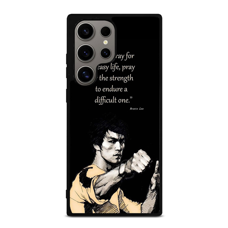 BRUCE LEE MARTIAL ARTIST QUOTES Samsung Galaxy S24 Ultra Case Cover