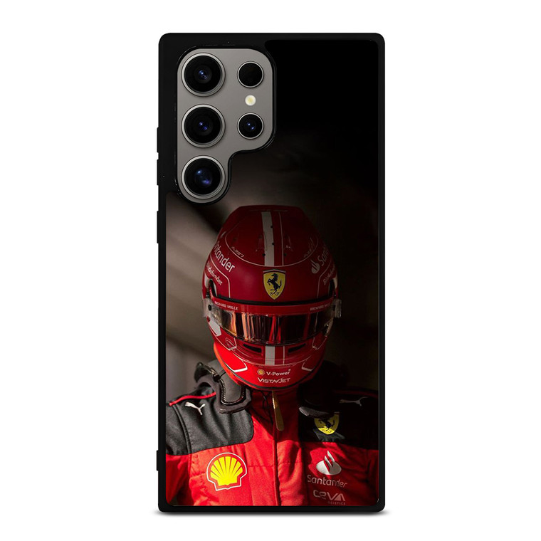 CHARLES LECRERC SCUDERIA FERRARI F1 DRIVER Samsung Galaxy S24 Ultra Case Cover
