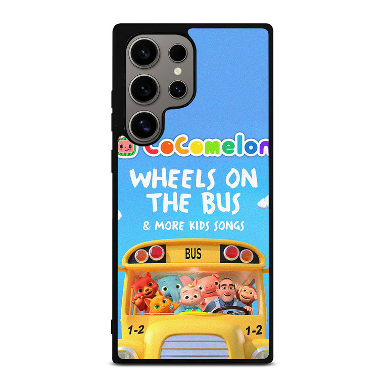 COCOMELON WHEELS ON THE BUS CARTOON Samsung Galaxy S24 Ultra Case Cover
