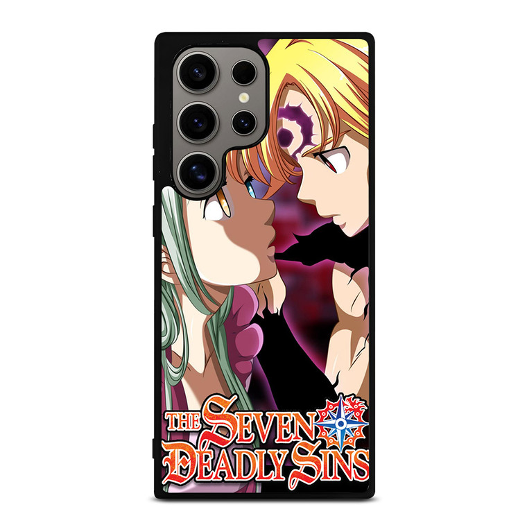 ELIZABETH LIONES AND MELIODAS SEVEN DEADLY SINS ANIME Samsung Galaxy S24 Ultra Case Cover