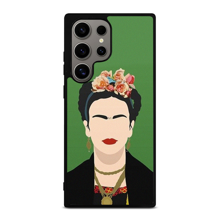 FRIDA KAHLO FLAT ILLUSTRATION Samsung Galaxy S24 Ultra Case Cover