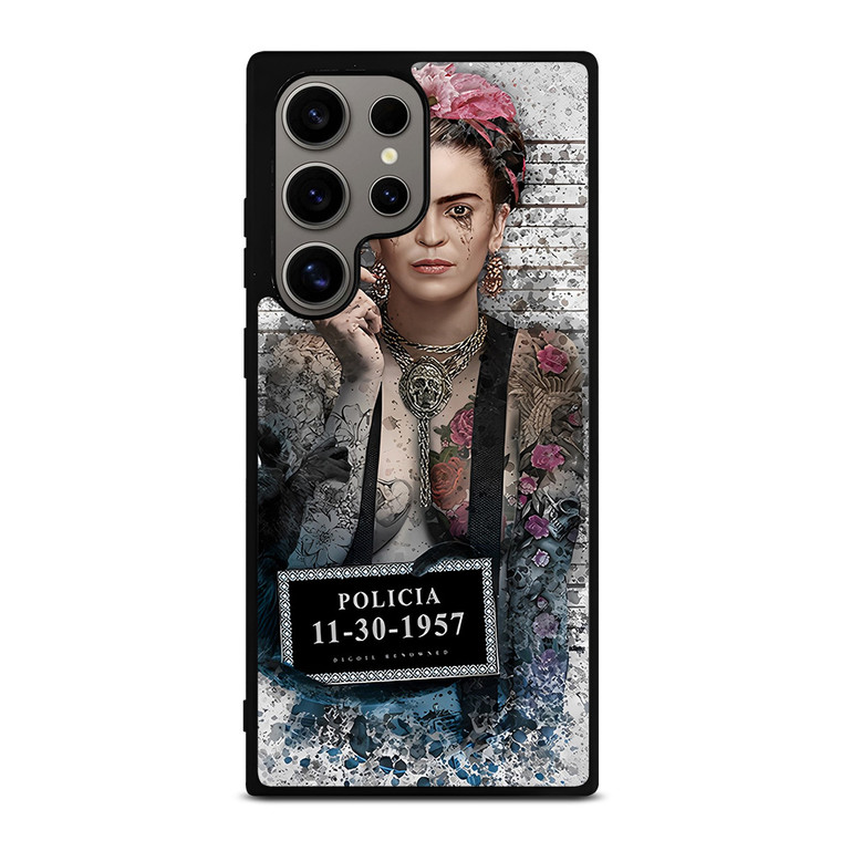 FRIDA KAHLO MUGSHOT Samsung Galaxy S24 Ultra Case Cover