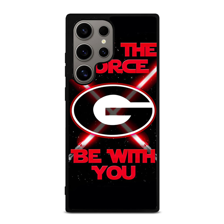 GEORGIA BULLDOGS FOOTBALL STAR WARS Samsung Galaxy S24 Ultra Case Cover